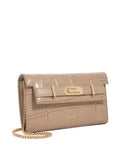 Dune London natural Showmance belted phone cross-body bag (British brand)