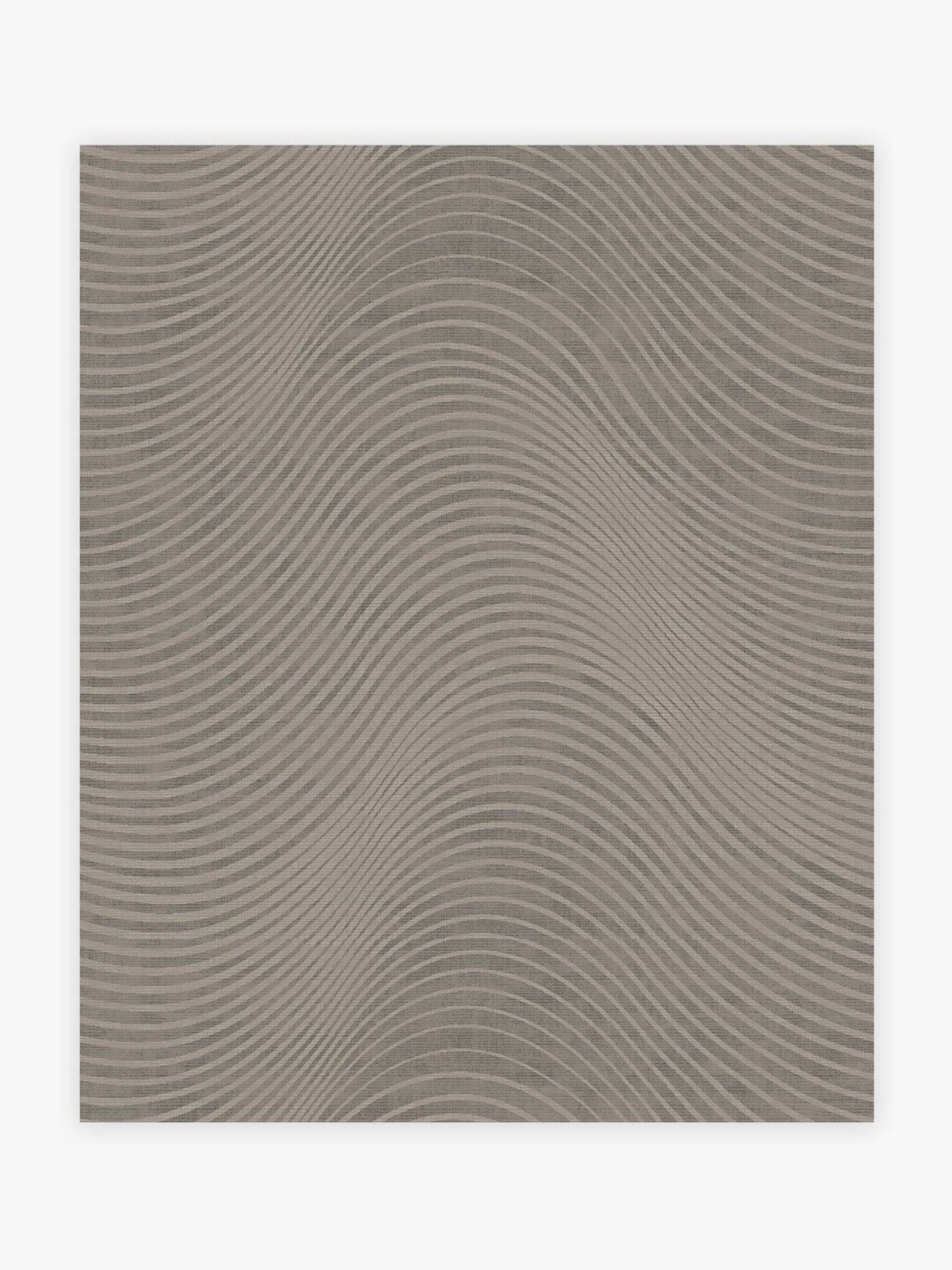 Wallpaper sample taupe A4 Luxe Lucia, imported from the UK