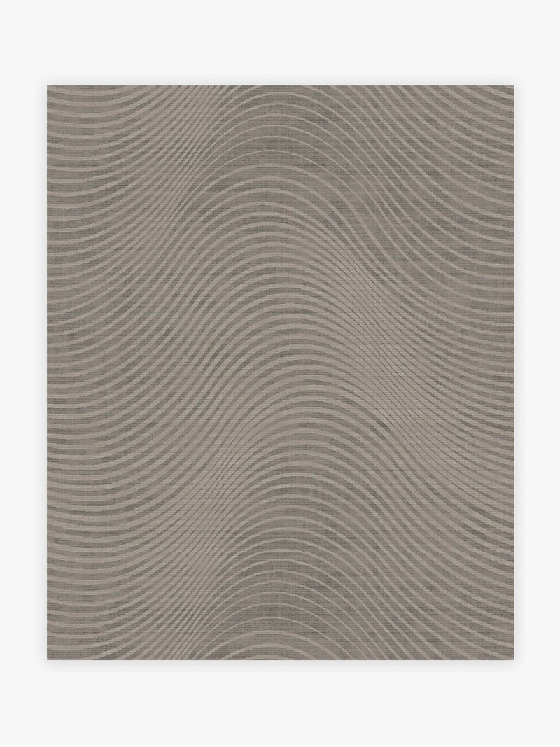 Wallpaper sample taupe A4 Luxe Lucia, imported from the UK