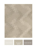 Luxe Dimora cream metallic wallpaper sample A4, UK version