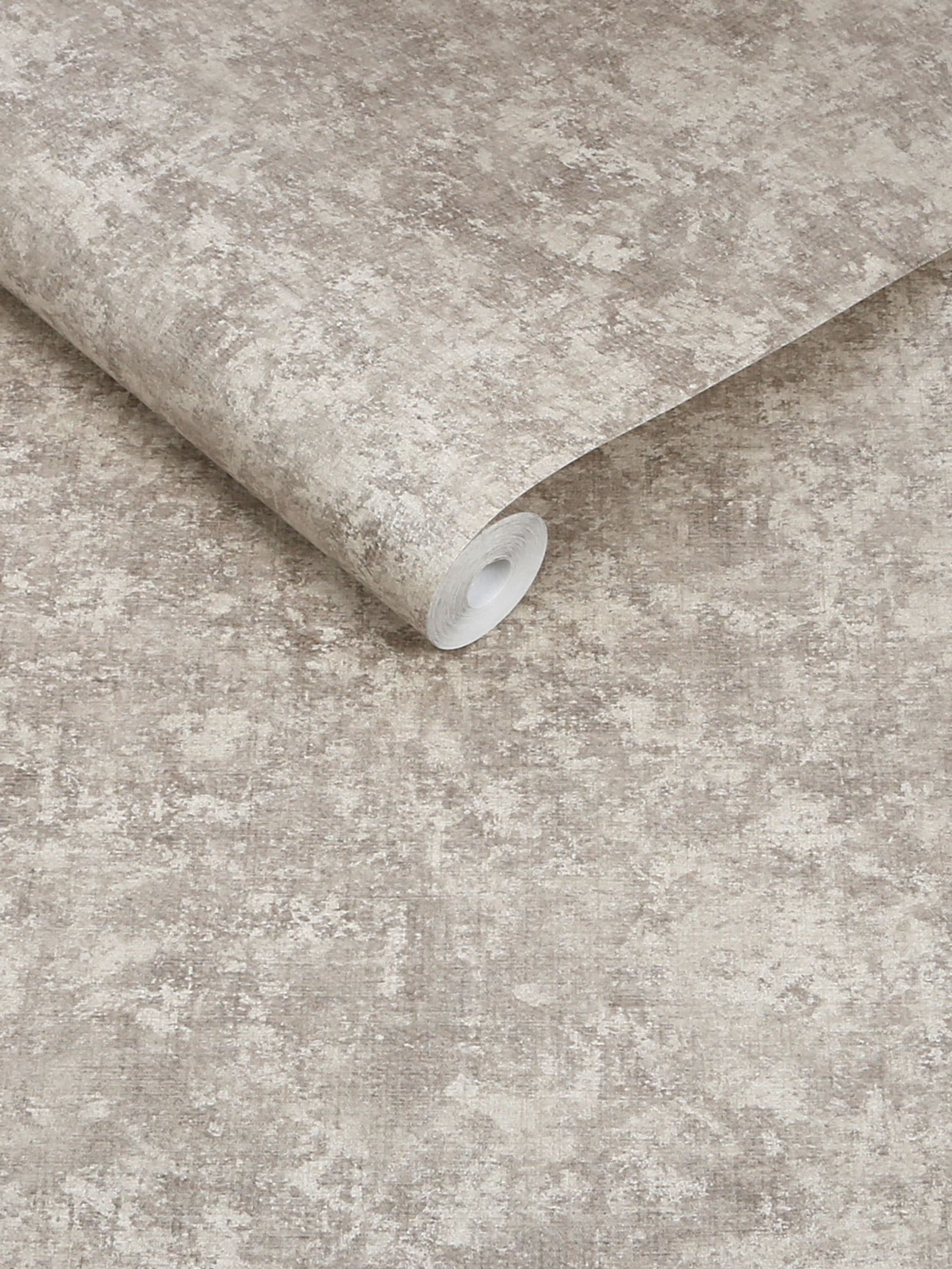 Luxe Allessia wallpaper sample cream A4, imported from the UK