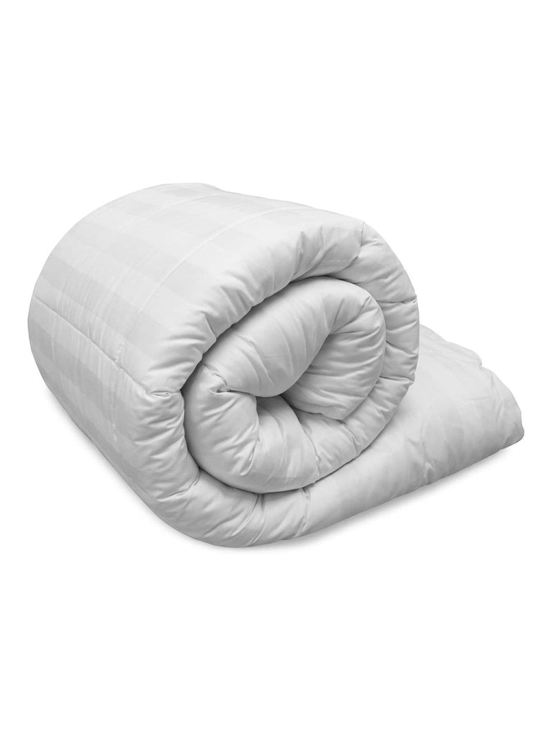 Bianca 4.5 tog cotton stripe duvet (British brand)