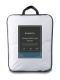 Bianca 4.5 tog cotton stripe duvet (British brand)