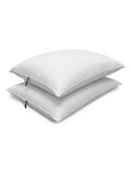 Bianca premium cotton stripe pillow pair 47x54cm, imported from the UK