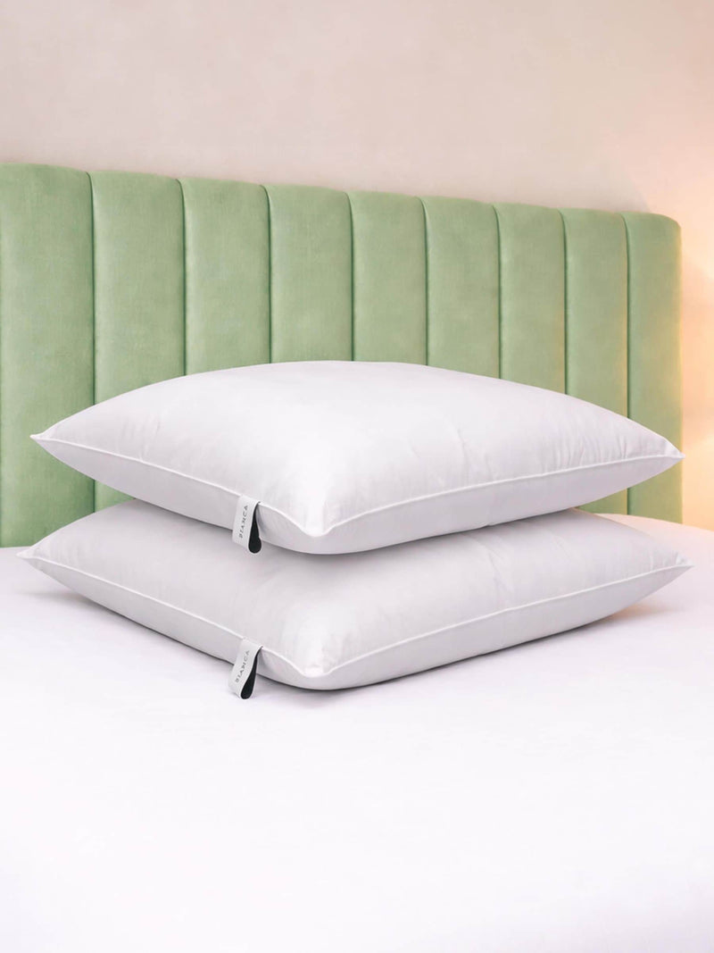 Bianca anti allergy cotton pillow 180 thread count, UK version