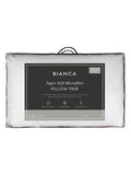 Bianca soft microfibre pillow pair 47x54cm - British product