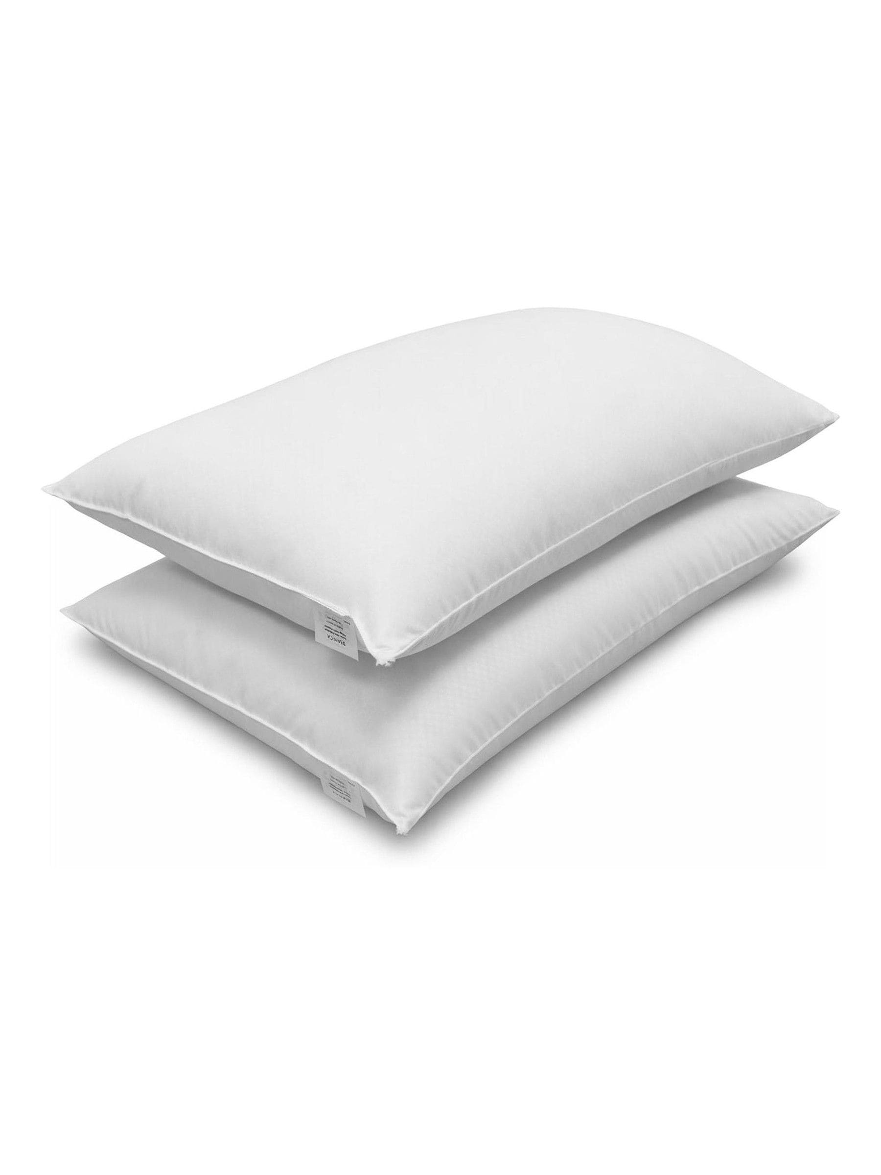 Bianca soft microfibre pillow pair 47x54cm - British product