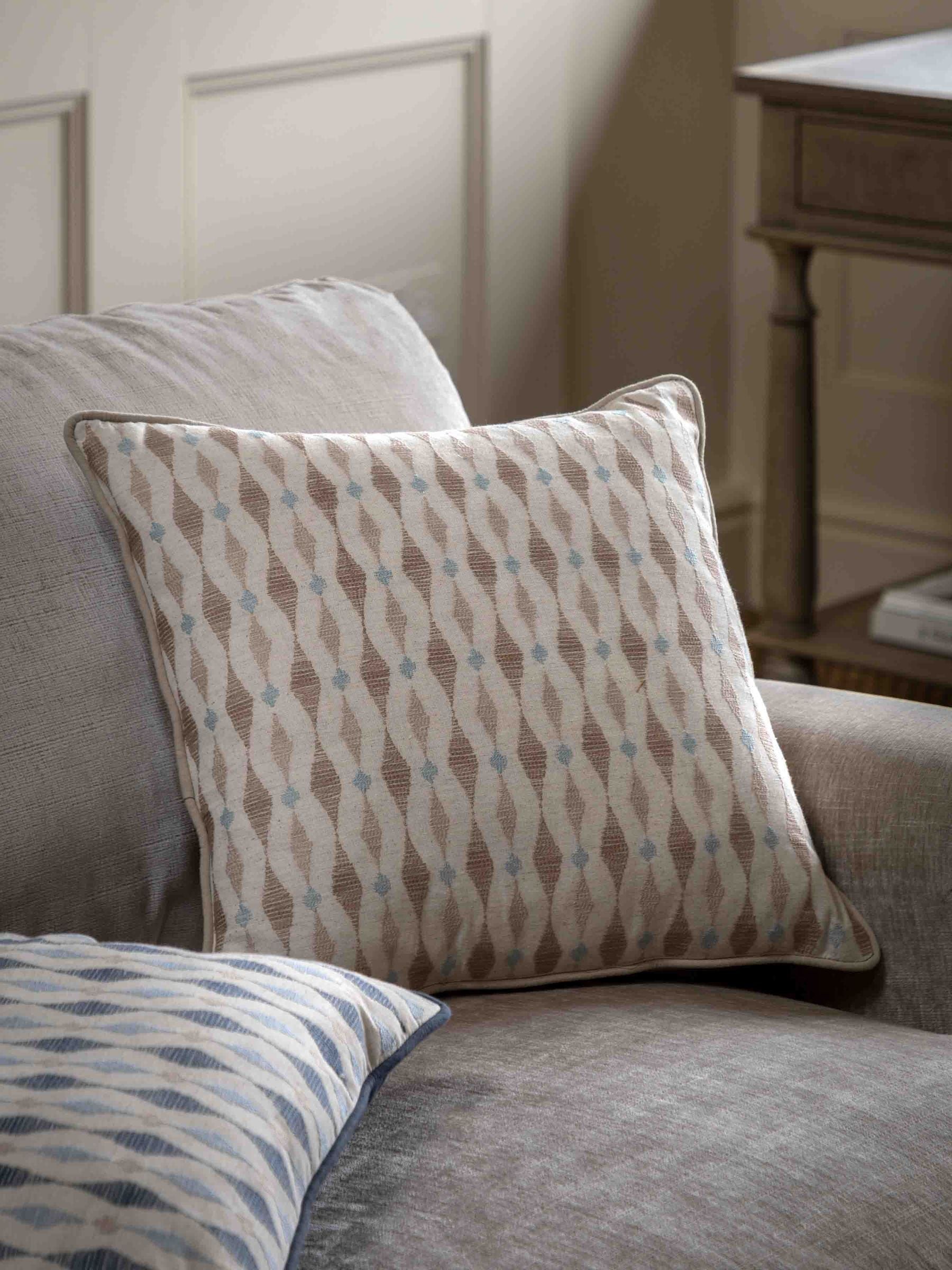 Gallery Home Nomad Ikat Emb Cushion 45x45cm, UK version