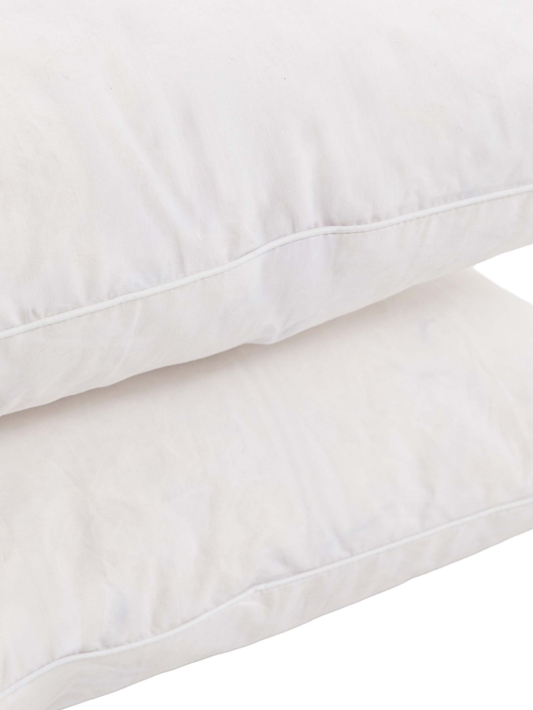 Gallery Home duck feather down pillow pair, imported from the UK