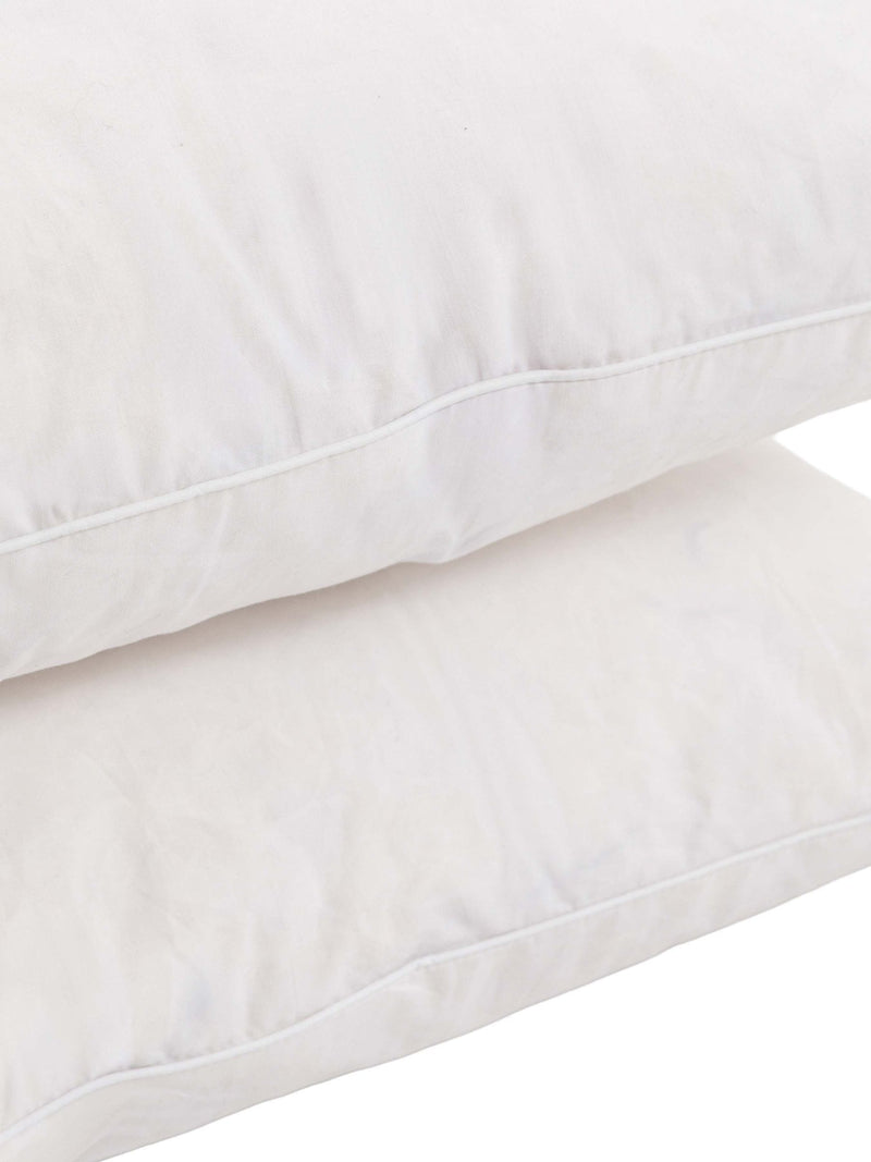 Gallery Home duck feather down pillow pair, imported from the UK