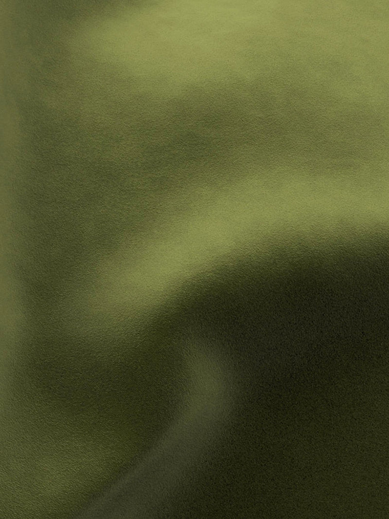 Swoon Althaea Fern Easy Velvet upholstery swatch, imported from the UK