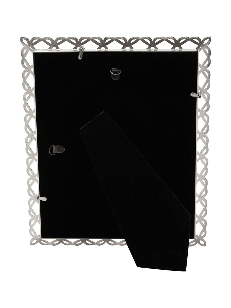 Widdop silver heart design photo frame 8x10 inch, UK version