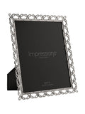 Widdop silver heart design photo frame 8x10 inch, UK version