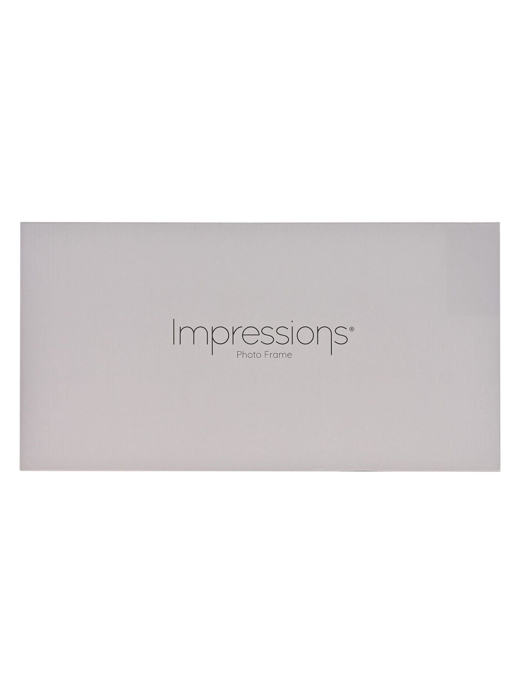 Widdop silver photo frame overlapping - British product