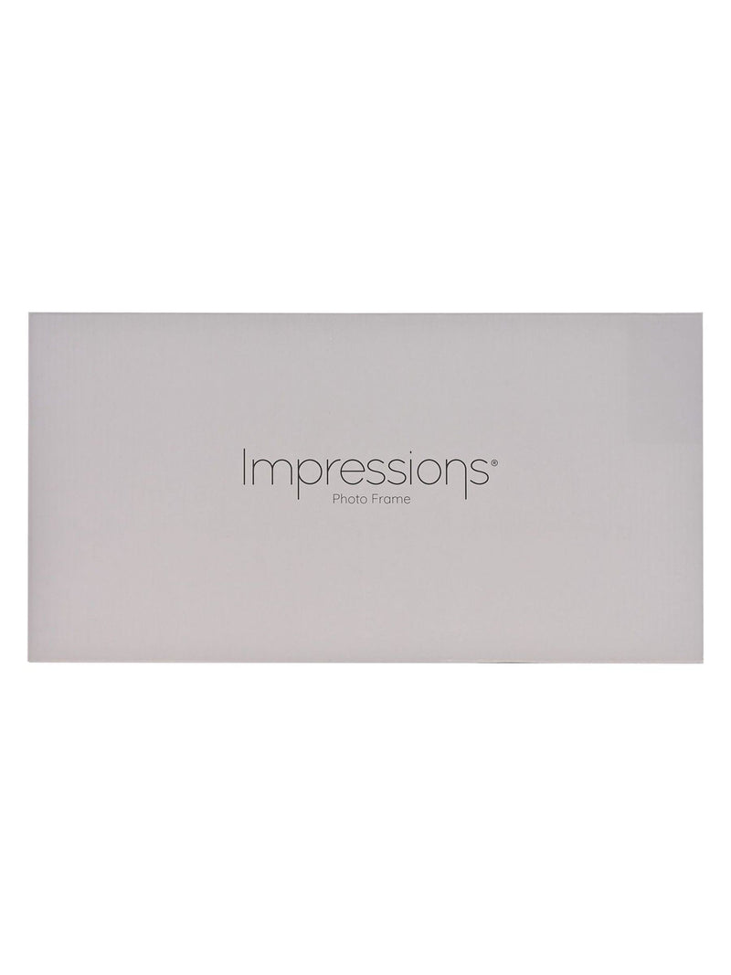 Widdop silver photo frame overlapping - British product