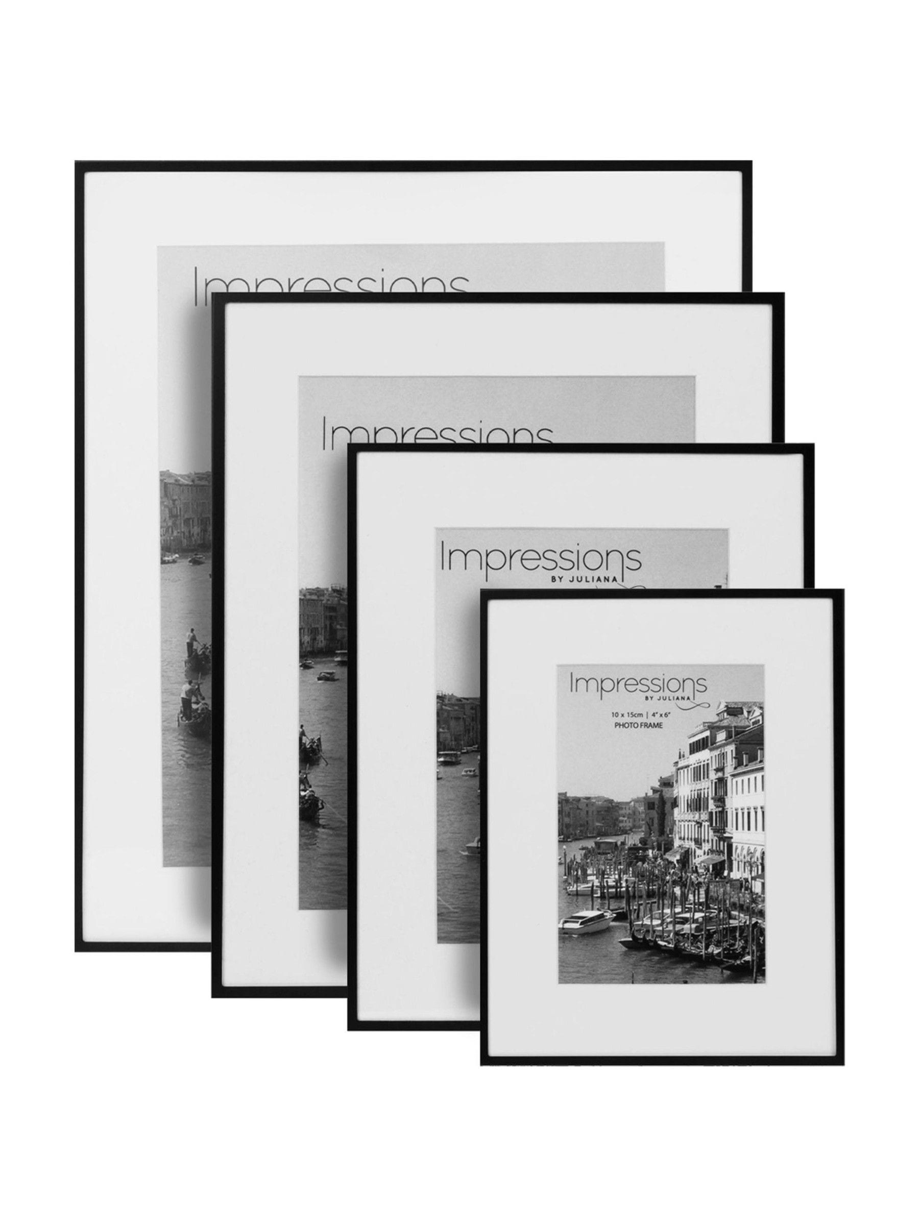 Impressions by Juliana black photo frame 8x10, UK version