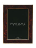 Widdop brown tortoiseshell photo frame 5x7 (British brand)