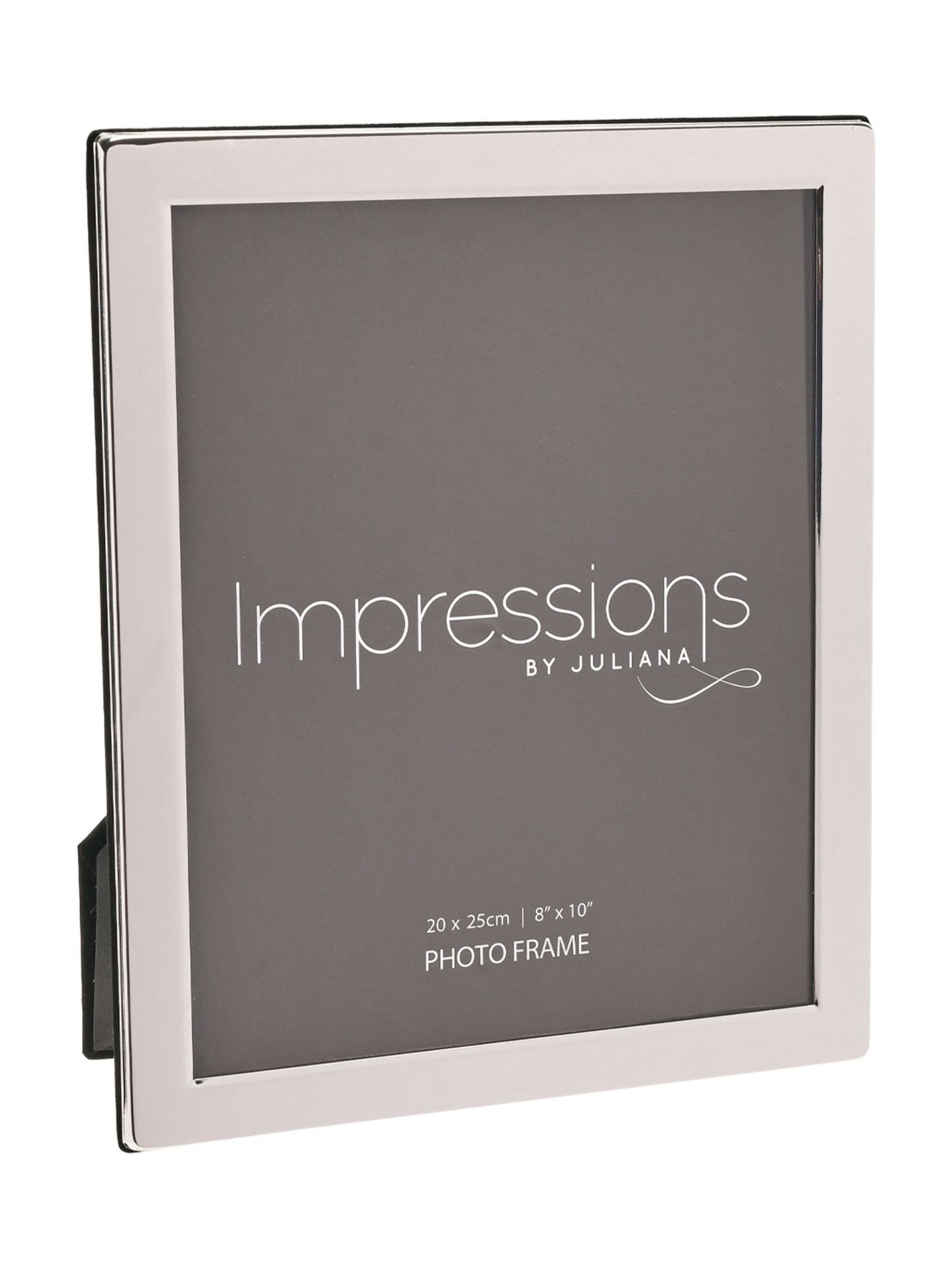 Impressions by Juliana silver photo frame 8x10 inch, imported from the UK