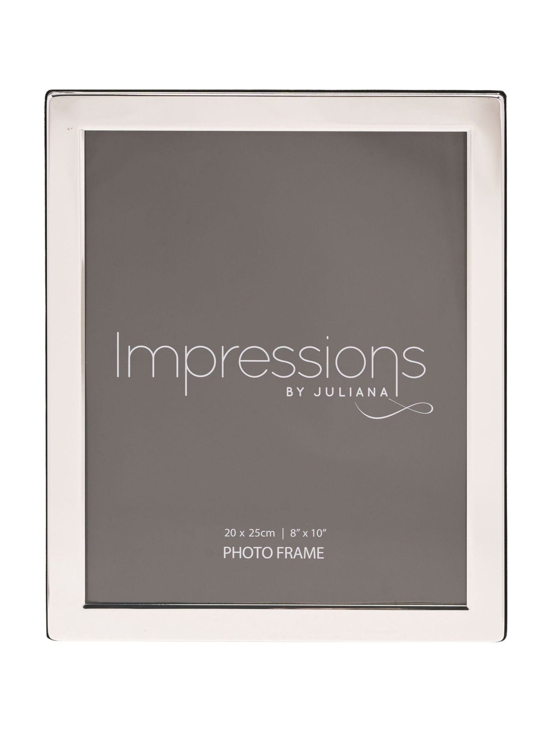 Impressions by Juliana silver photo frame 8x10 inch, imported from the UK