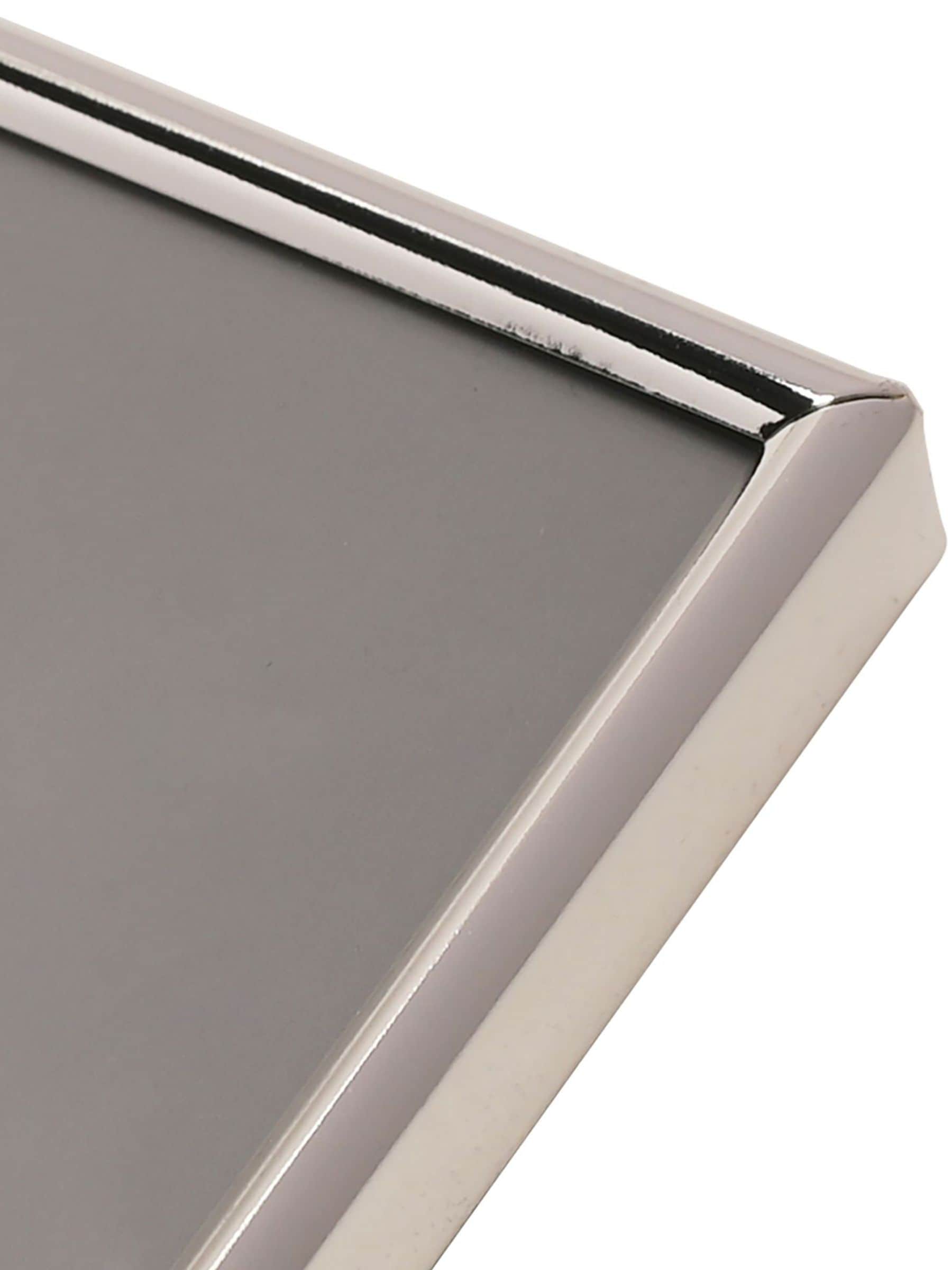 Widdop silver oblong photo frame 8x11.5 inch - British product