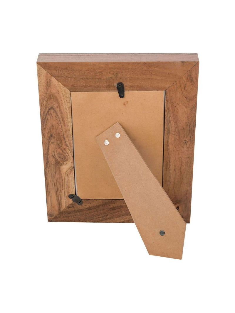 Widdop brown 2 tone wood photo frame 27x22cm - British product