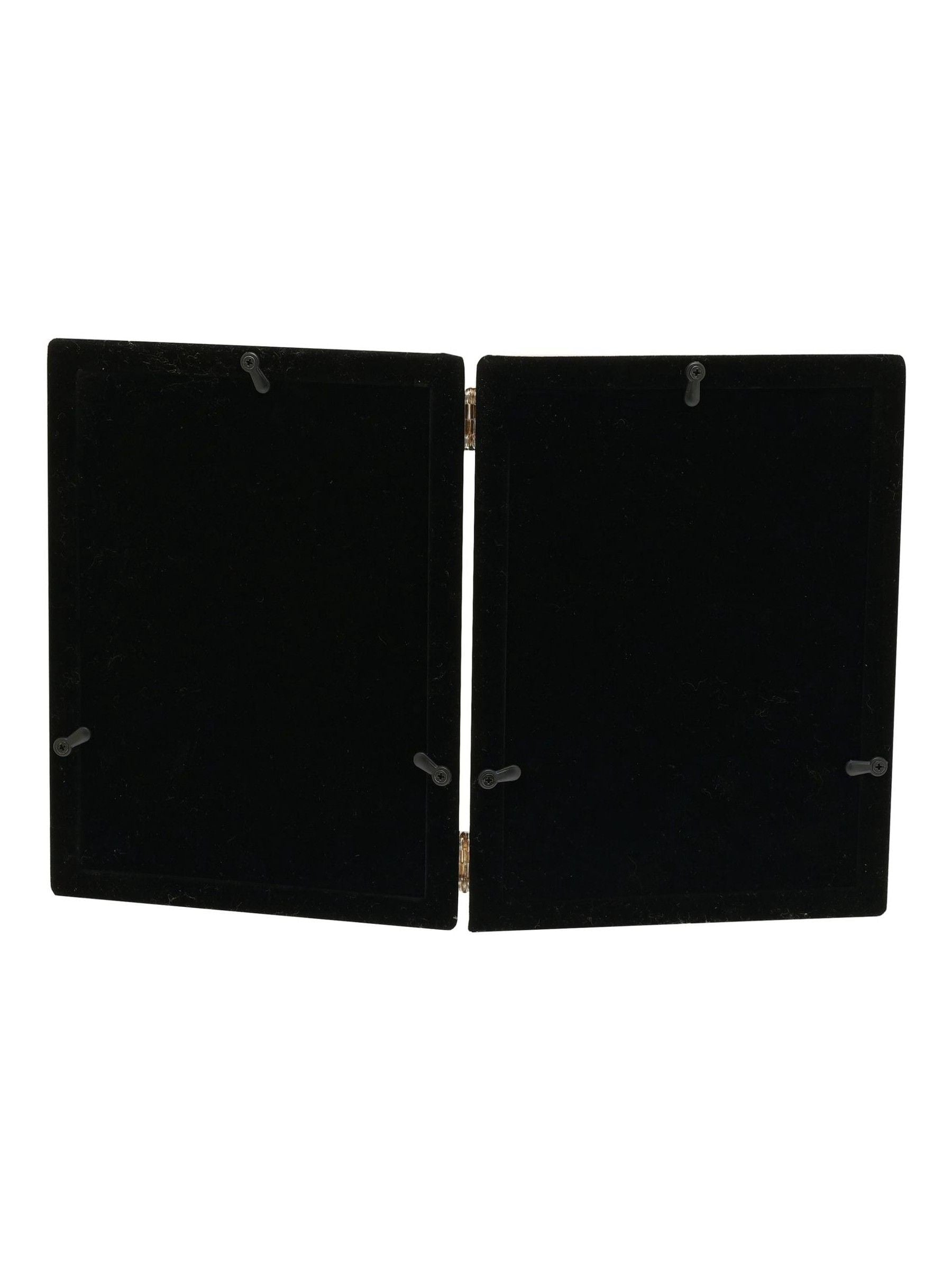 Widdop Silver silverplated double photo frame 5x7 inch - British product