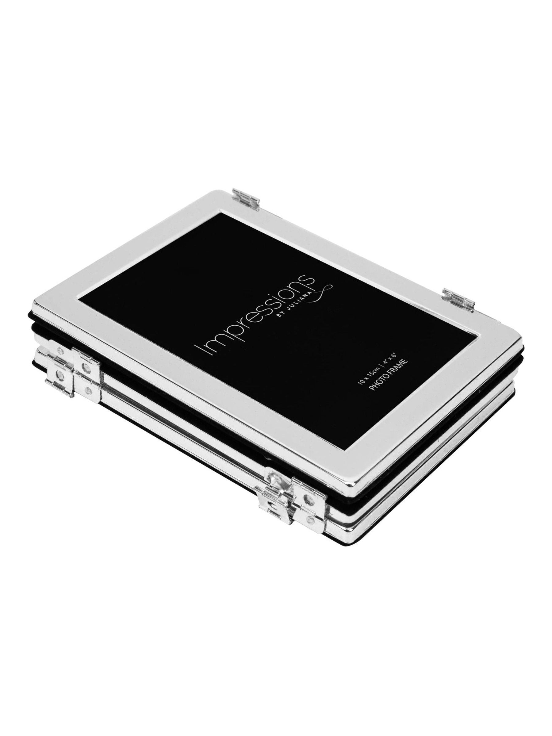 Widdop silver triple photo frame, imported from the UK