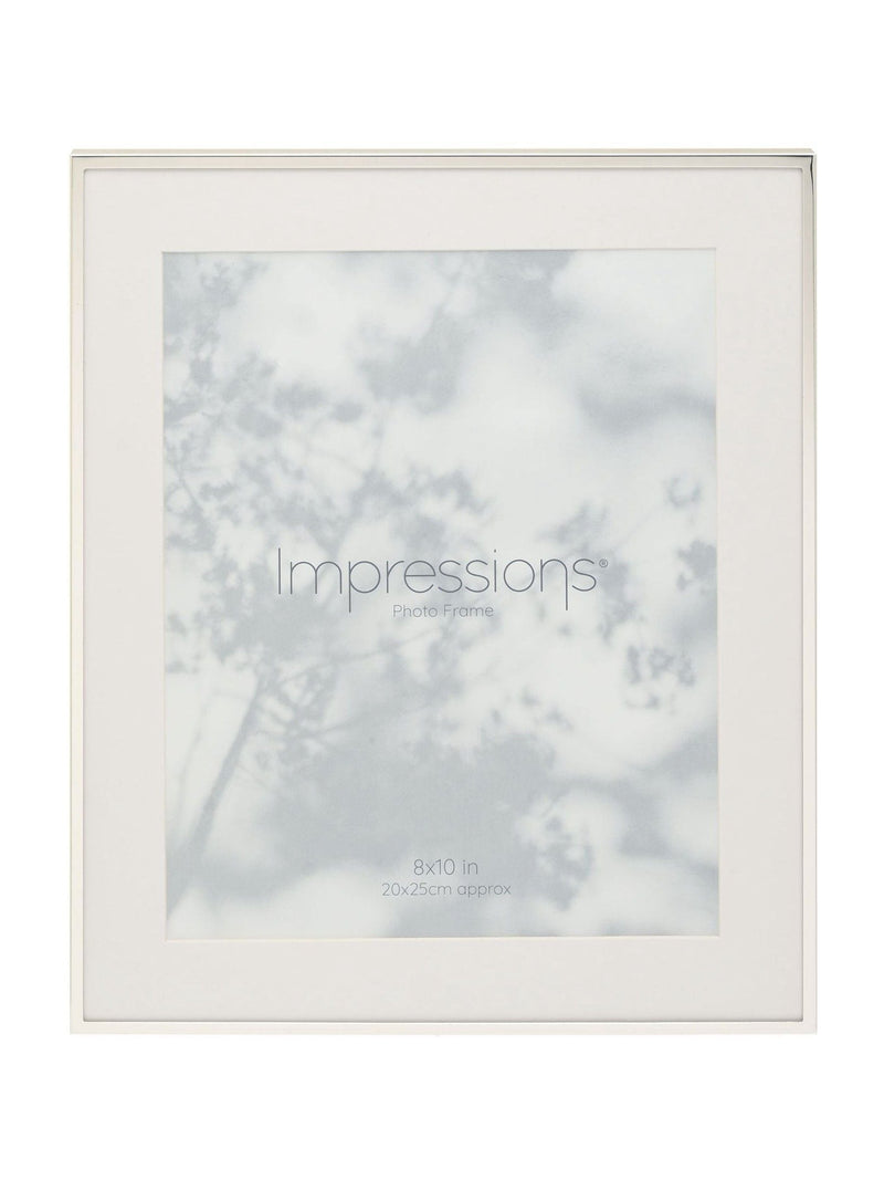 Widdop silver photo frame for 8x10 print (British brand)