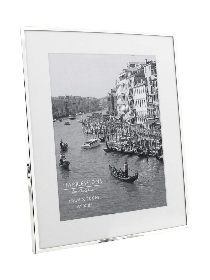 Widdop silver photo frame 6x8 inch (British brand)