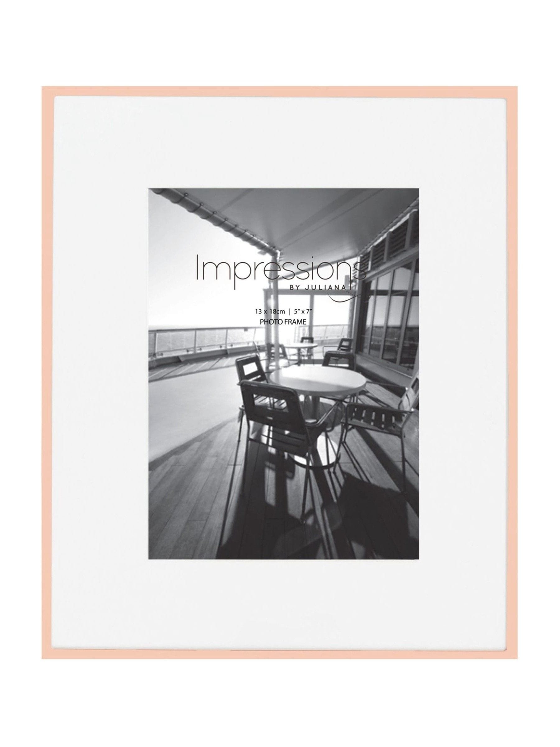 Widdop copper plated photo frame 5x7 (British brand)
