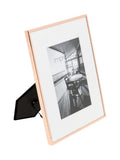 Widdop copper plated photo frame 5x7 (British brand)