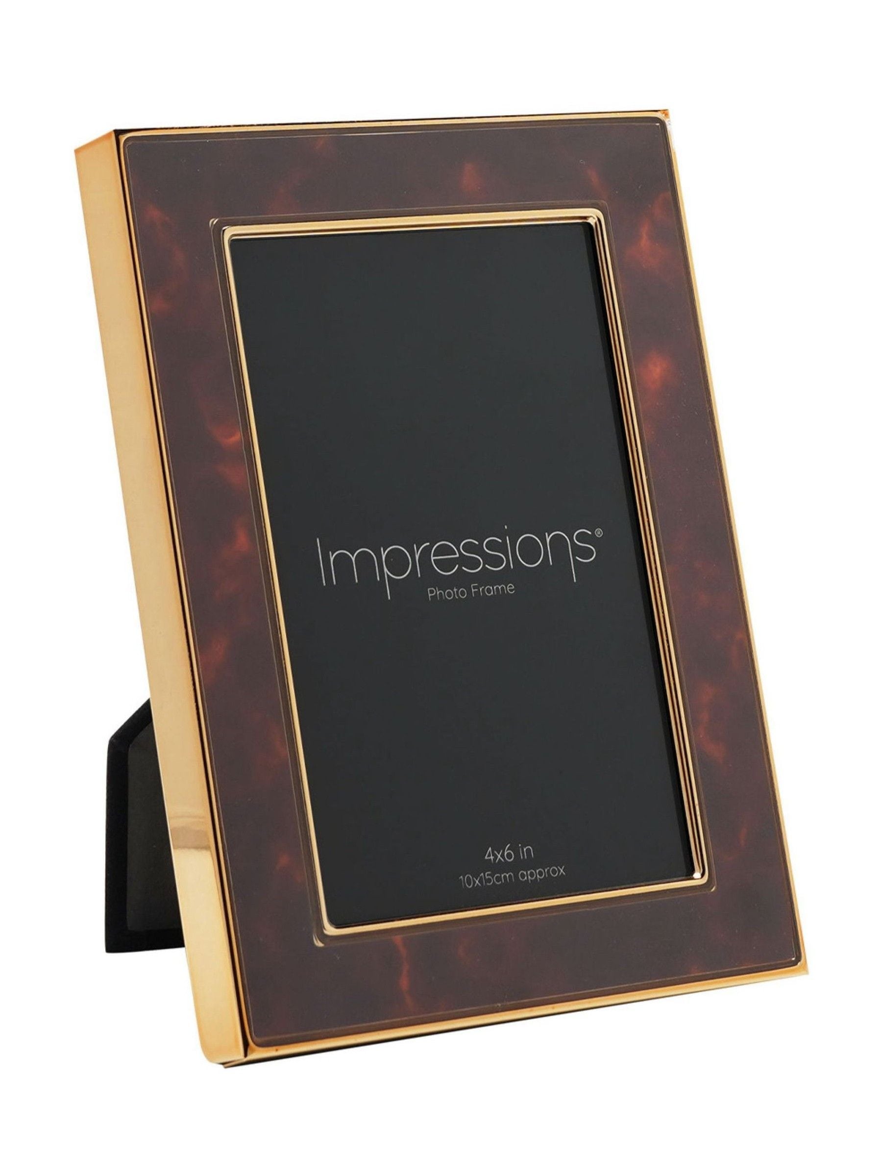 Widdop brown photo frame for 4x6 photos (British brand)