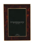 Widdop brown photo frame for 4x6 photos (British brand)