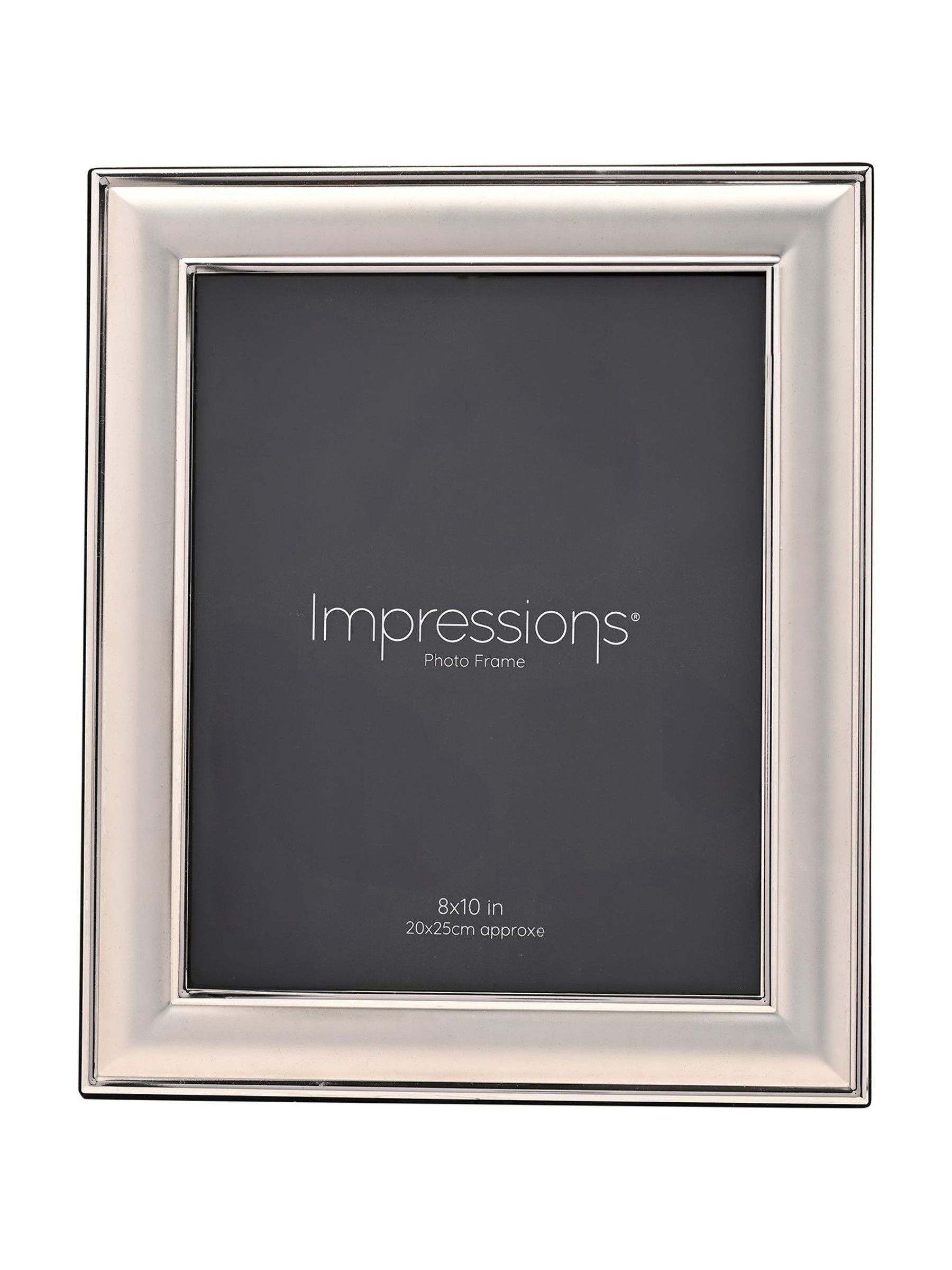 Widdop silver-toned photo frame 8x10 inch (British brand)