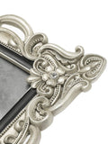 Impressions by Juliana Widdop Silver Antique Floral Resin Photo Frame (British brand)