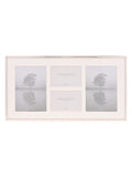 Widdop silver-plated multi-aperture photo frame - British product