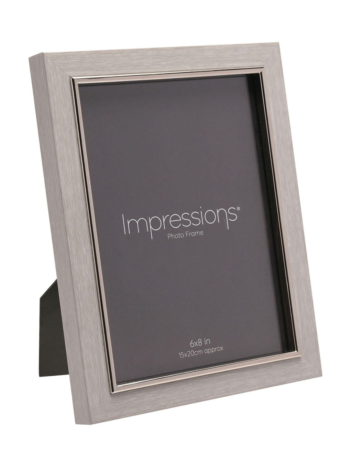 Widdop grey faux wood photo frame 6x8 inch (British brand)