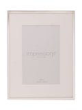 Impressions by Juliana Widdop silver photo frame for 4x6 photos (British brand)