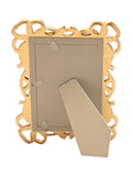 Widdop gold bowknot photo frame for 4x6 photo, imported from the UK