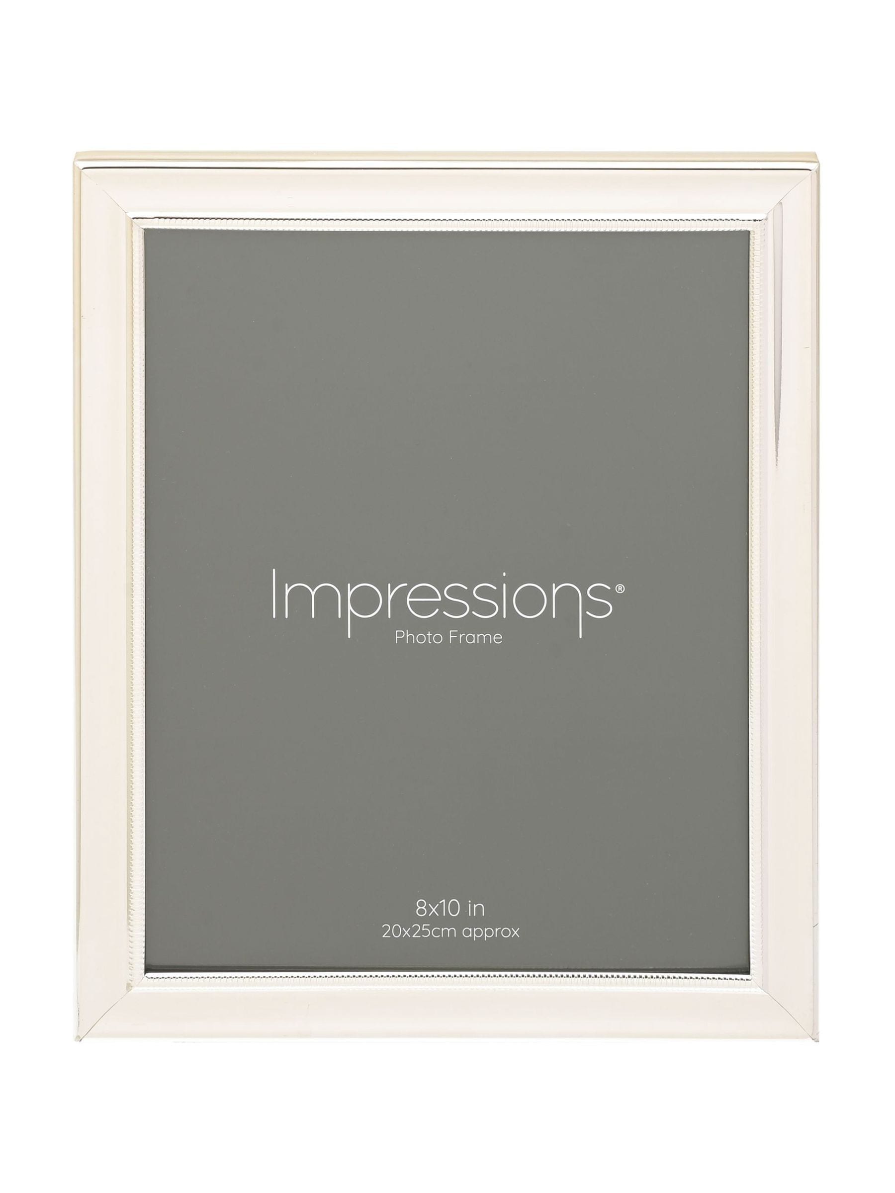 Widdop silver single beaded photo frame 8x10 - British product