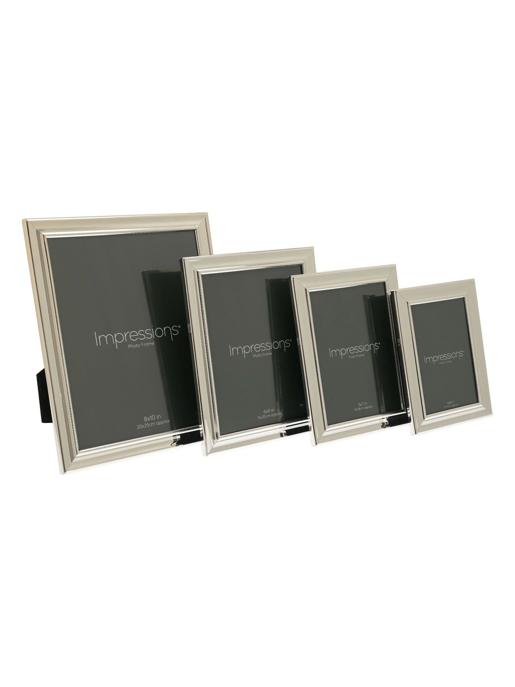 Widdop silver single beaded photo frame 8x10 - British product