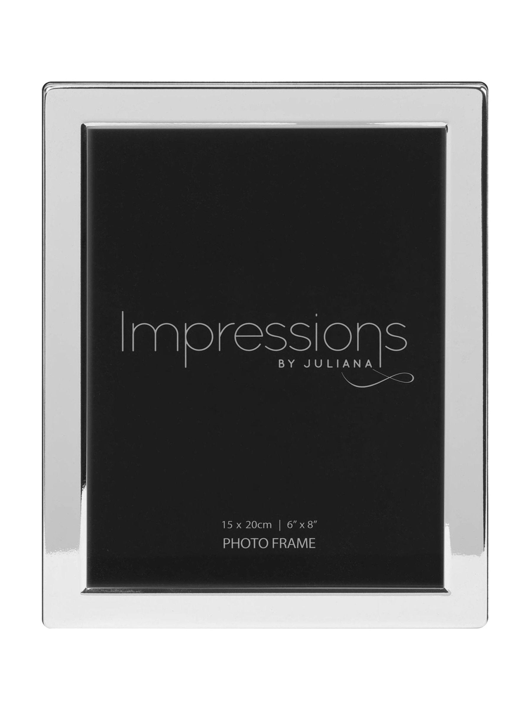 Widdop Silver Flat Edge Photo Frame
