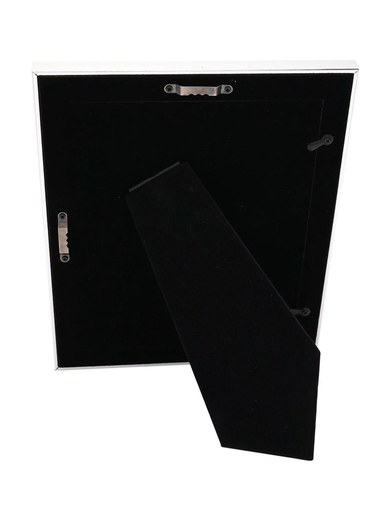 Widdop grey velvet photo frame 6x8, UK version