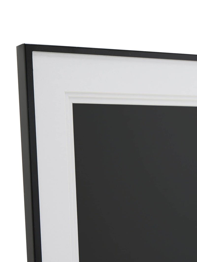 Widdop black aluminium photo frame 4x6 - British product