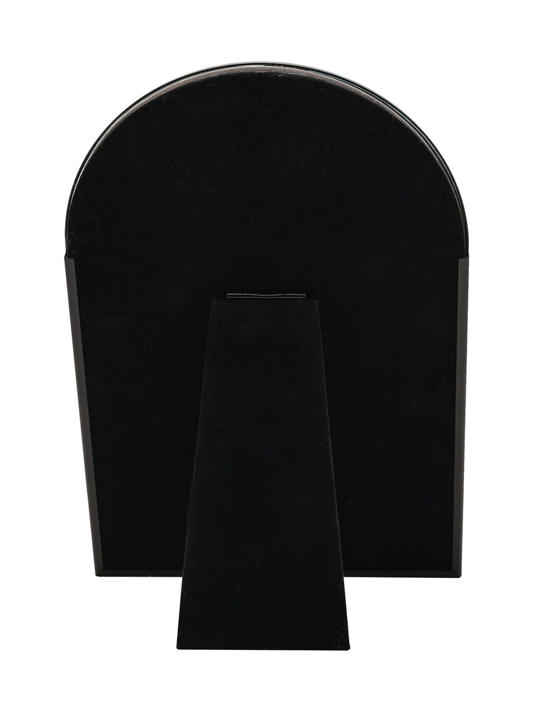 Widdop black arched photo frame for 4x6 prints, UK version