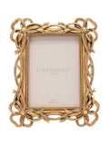 Widdop gold bowknot photo frame 5x7, imported from the UK