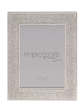 Impressions by Juliana glitter band silver photo frame, imported from the UK