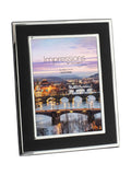 Impressions by Juliana black plain photo frame 5x7 inch, imported from the UK