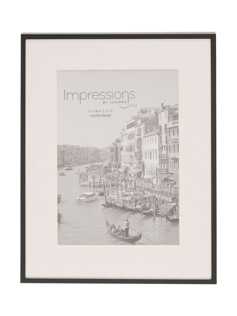 Impressions by Juliana Widdop black photo frame 5x7, UK version