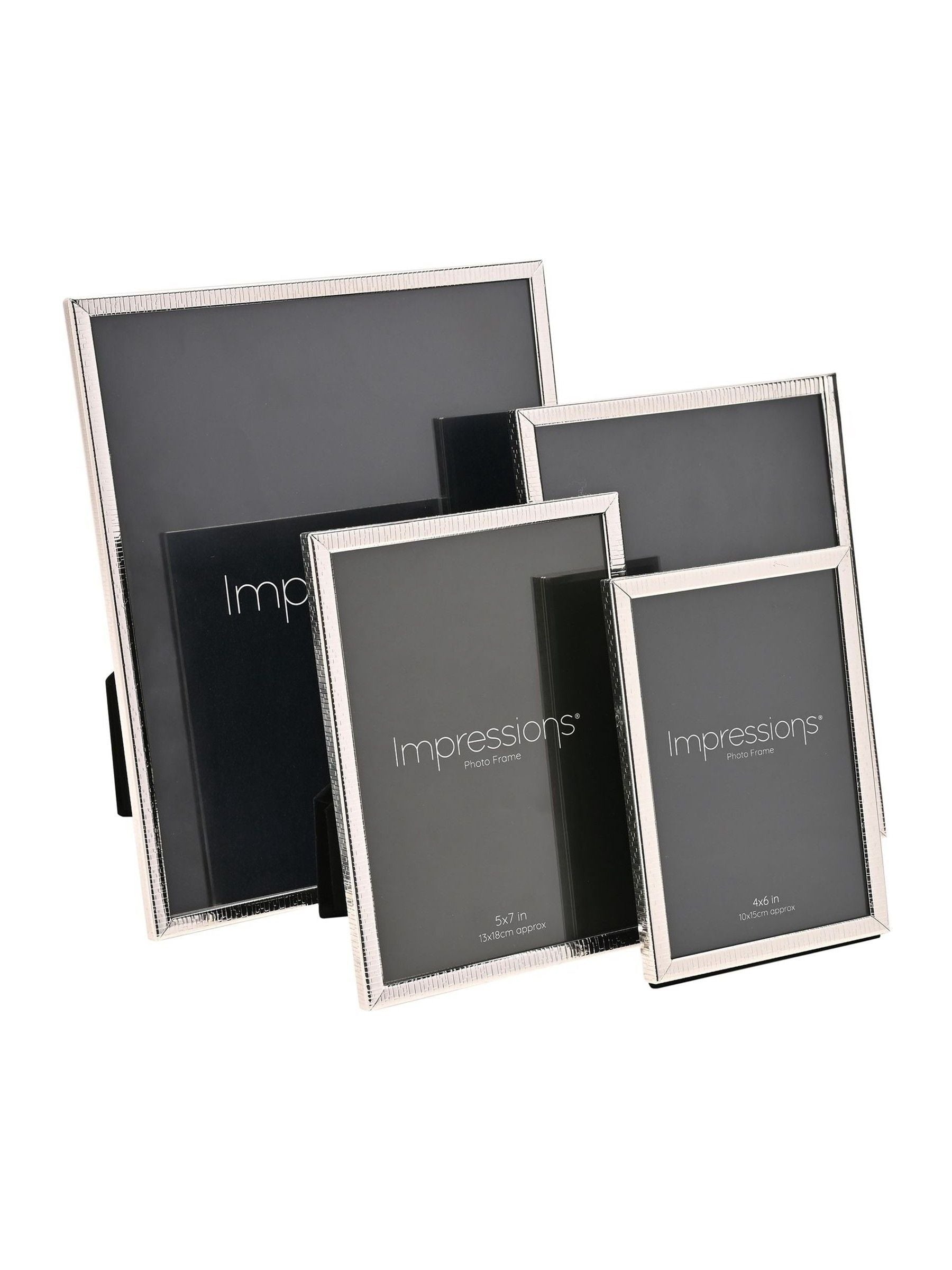 Widdop crackled silver photo frame 6x8, imported from the UK